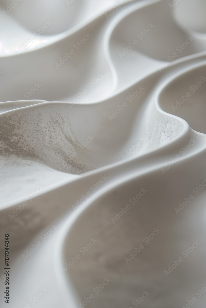 Poster abstract background with a 3d surface. hi-tech futuristic. materials science. background image. crea