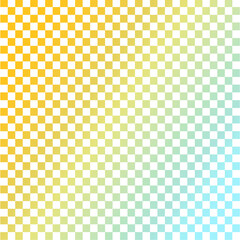 Vibrant multi-color chessboard design featuring a variety of hues in each square. Ideal for adding a dynamic and playful touch to game boards, artwork, or digital backgrounds.