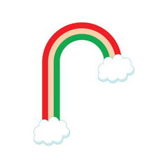 Rainbow Summer Sticker