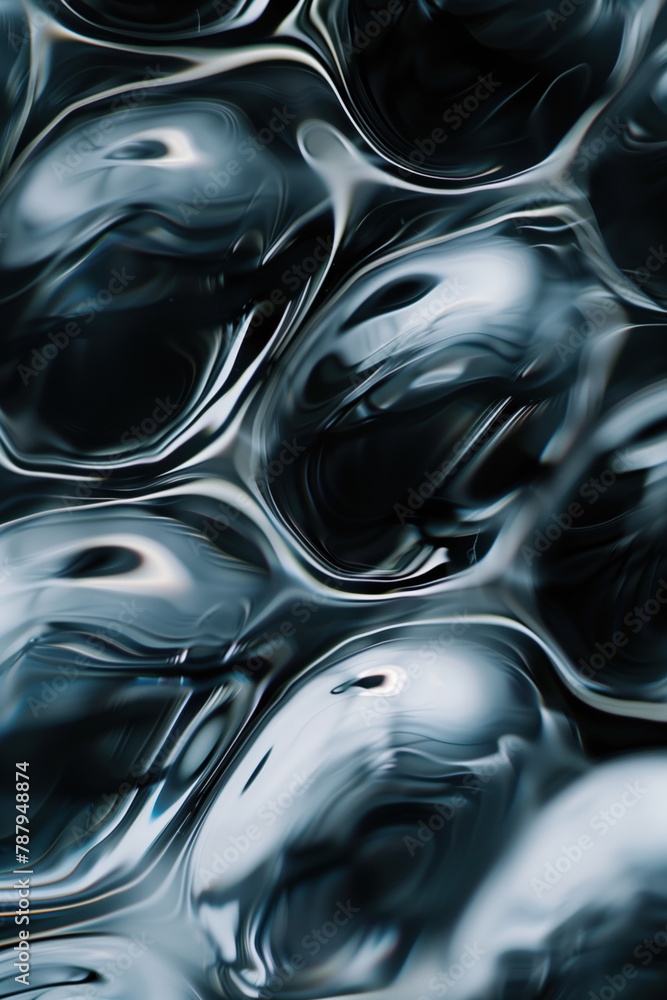 Poster Abstract background with a 3D surface. Hi-tech futuristic. Materials Science. Background image. Created with Generative AI technology.