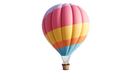 Air balloon isolated on a transparent background