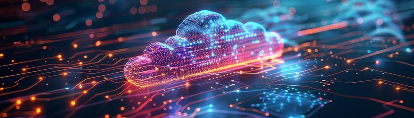 Conceptual cloud service platform blends advanced computing resources managed via user friendly interface