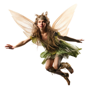 PNG Flying elf dancing costume flying