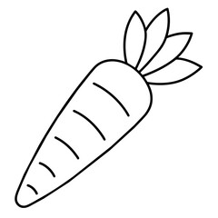 Carrot linear icon.
