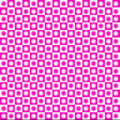 Step into a world where strategy meets elegance with this stunning chess board design. White and pink hues intertwine, each column adorned with a radiant sun, creating a captivating fusion of color