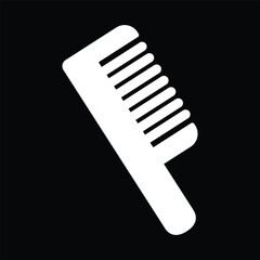 wide tooth hair comb icon design