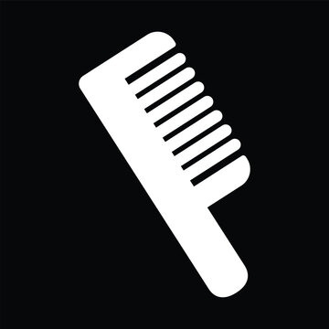 recommend clip art: wide tooth hair comb icon design