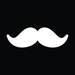 mustache vector icon design illustration