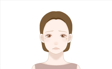 50代女性（シミの悩み）