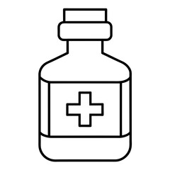 bottle of medicine