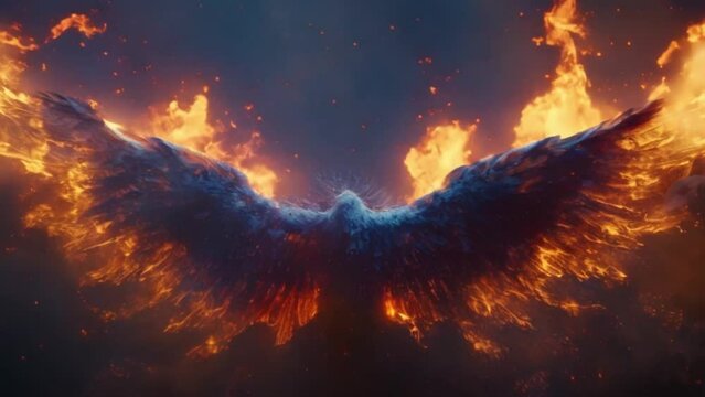 fiery wings, footage, 4k footage, videos, slow motion