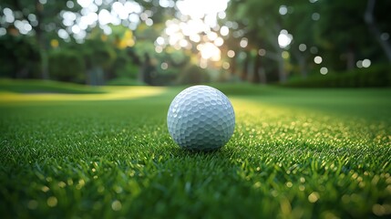 Golf tournament amidst verdant greens, with each tee off showcasing precise swings and focused eyes