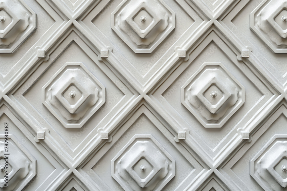 Poster sophisticated classical 3d pattern. ancient ornament. background image. created with generative ai t