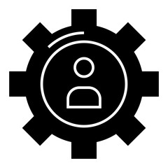 Business meeting vector icon.