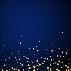 Magic stars vector overlay.  Gold stars scattered - 787983682
