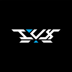 IUX letter logo vector design, IUX simple and modern logo. IUX luxurious alphabet design