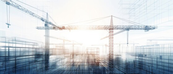 Background of construction and architectural contracting