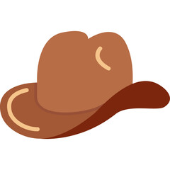 Obraz premium Cowboy Hat Icon