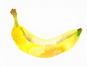 バナナ 水彩画 イラスト