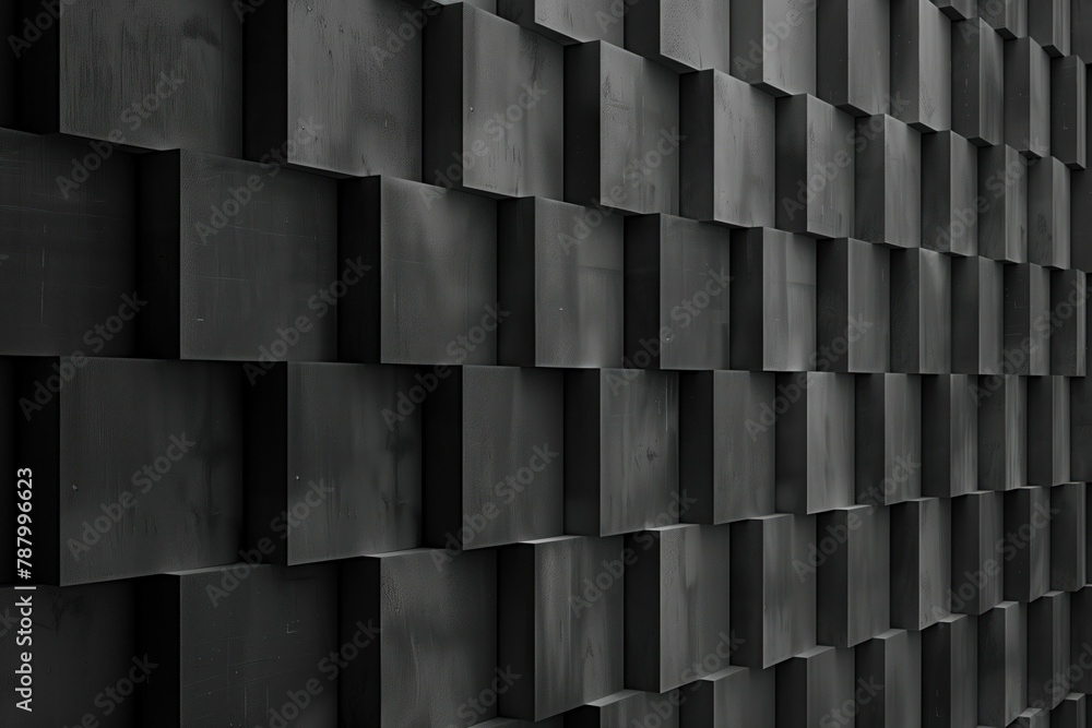 Poster sophisticated abstract 3d pattern. background image. created with generative ai technology.