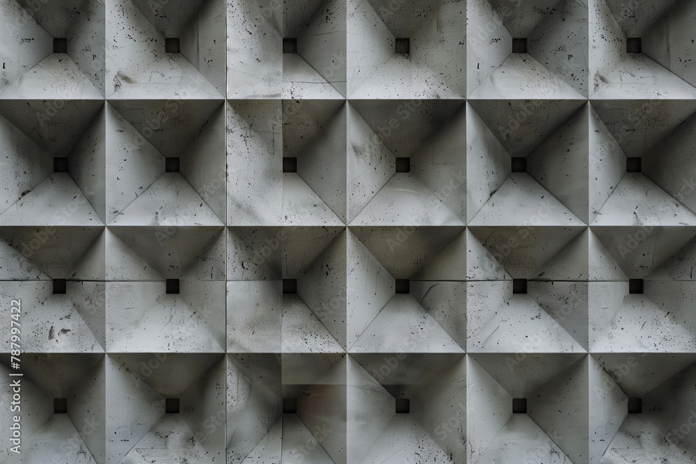 Poster sophisticated abstract 3d pattern. brutalist style. background image. created with generative ai tec