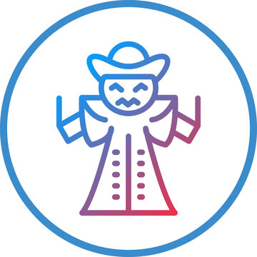 recommend clip art: Vector Design Scarecrow Icon Style