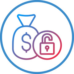Vector Design Flexible Funding Icon Style