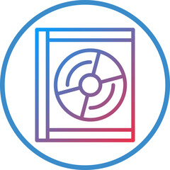 Vector Design Dvd Edition Icon Style