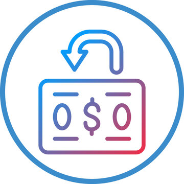 Vector Design Chargeback Icon Style