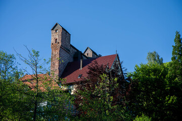 Schildmauer Burg in Berneck bei Altensteig