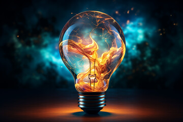 
Lightbulb - New idea and creativity concept. Generative Ai.
- 788015007