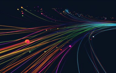 Fototapeta na wymiar abstract fiber optic background, technology internet concept background