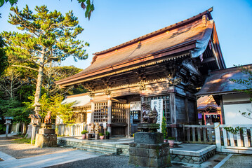 大洗磯前神社随神門　茨城県大洗町 - obrazy, fototapety, plakaty