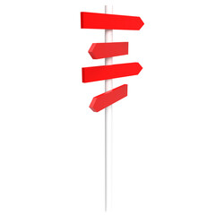 The traffic sign png image for transportation or travel concept 3d rendering