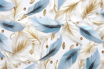 feathers are a popular design for the collection.