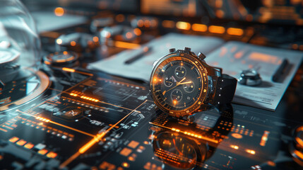 smart watch mechanism