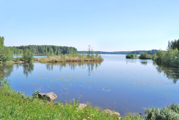 The lake in  lappenranta