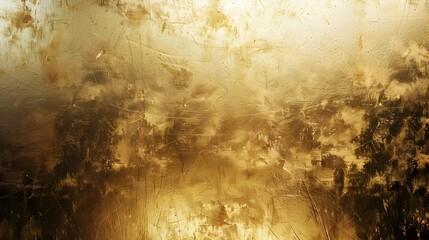 Metal gold color abstract background, luxury golden banner  - obrazy, fototapety, plakaty