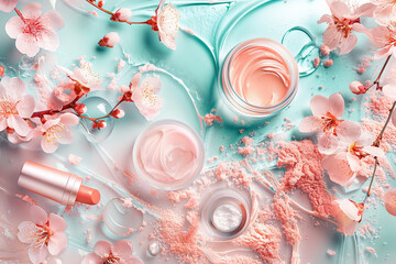 Copyspec background beauty product for advertising.