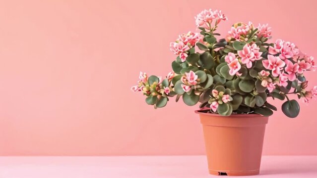video kalanchoe lariniata in pot