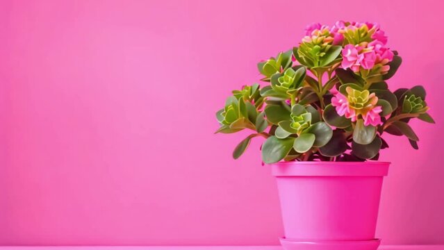 video kalanchoe lariniata in pot