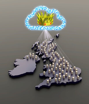 UK data sovereignty, conceptual illustration