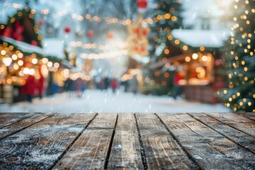 Free space background and Christmas market background