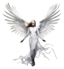 PNG Angle woman fantasy flying angel. AI generated Image by rawpixel.