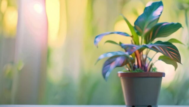 video Calathea in pot