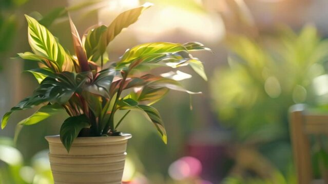 video Calathea in pot