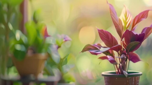 video Calathea in pot