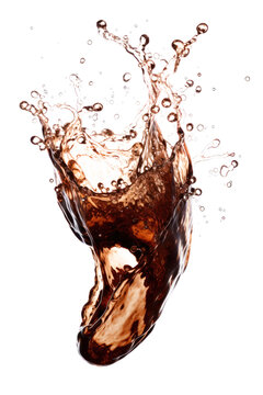 PNG Soda white background refreshment splattered