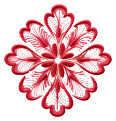 PNG Textile pattern flower petal - obrazy, fototapety, plakaty