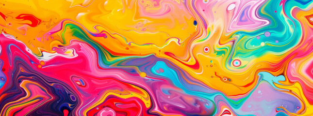 Fototapeta premium Oil painting, swirl texture and watercolor with space on canvas for art, creative or liquid effect and style. Gradient, pattern and wallpaper for acrylic color on backdrop with dynamic, fluid artwork